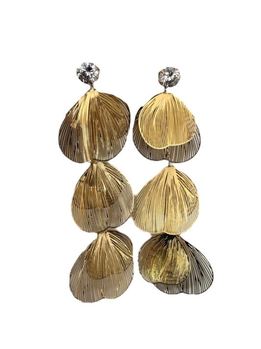 ARETE CON HOJAS COLGANTES
