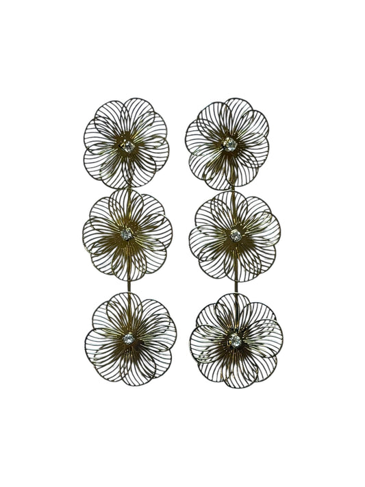 ARETE  3 FLORES COLGANTES